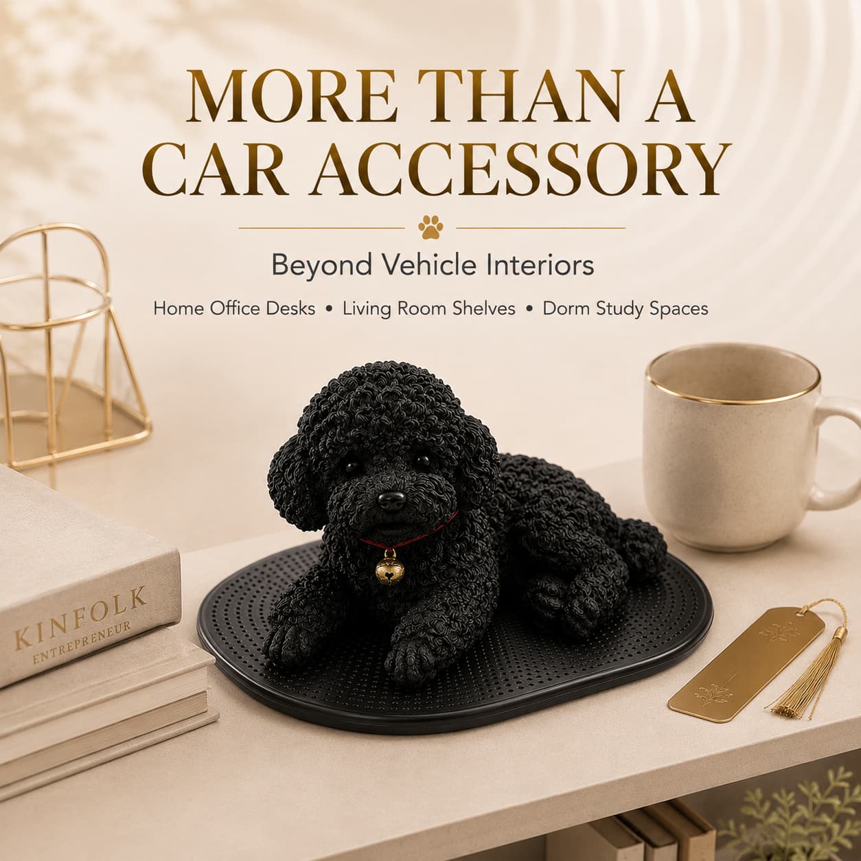 🐶 Wiggly Teddy Puppy Dashboard Companion
