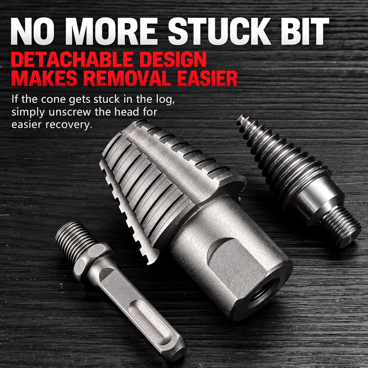 🔥 Firewood Drill Bit – The Easier Way To Split Firewood
