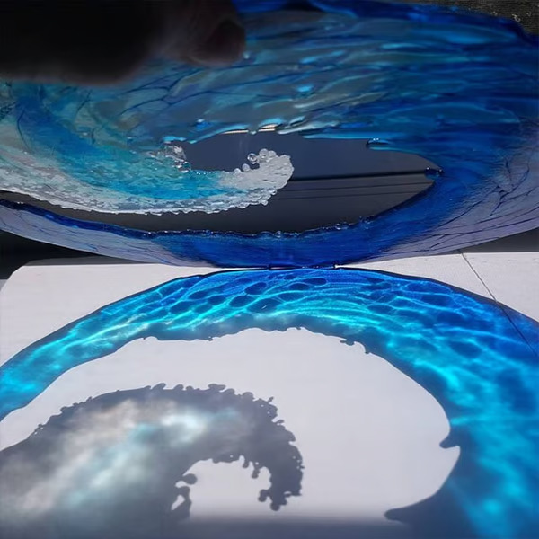 (🔥HOT SALE NOW 49% OFF) - 🌊Ocean Wave Fused Sculpture