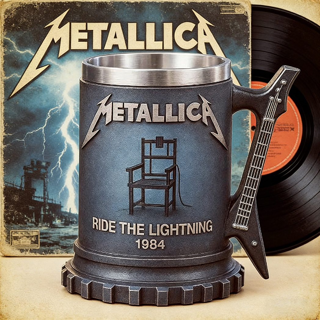Metallica Ride The Lightning 3D Mug