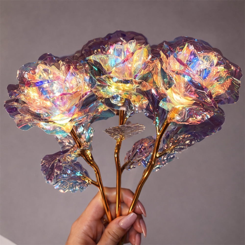 💐Colorful Crystal Rose – Mother‘s Day Gift