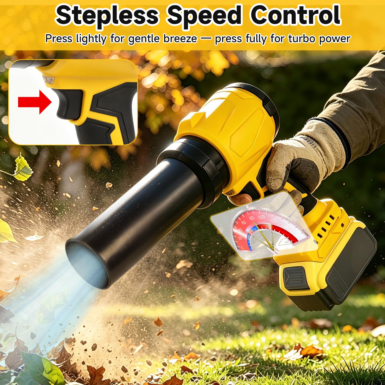 🍃 Cordless Leaf Blower