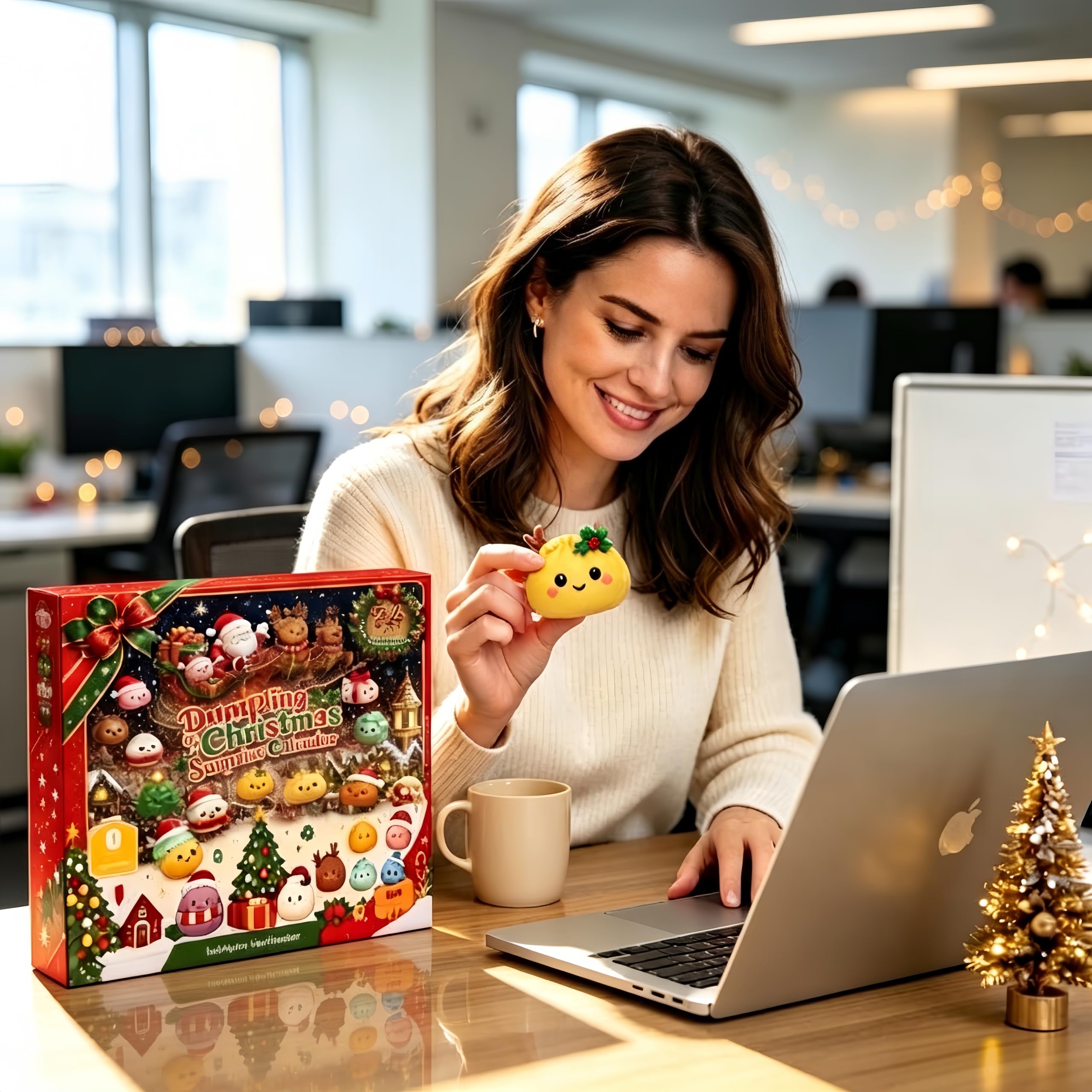 🥟 2026 Christmas Dumpling Squishy Advent Calendar