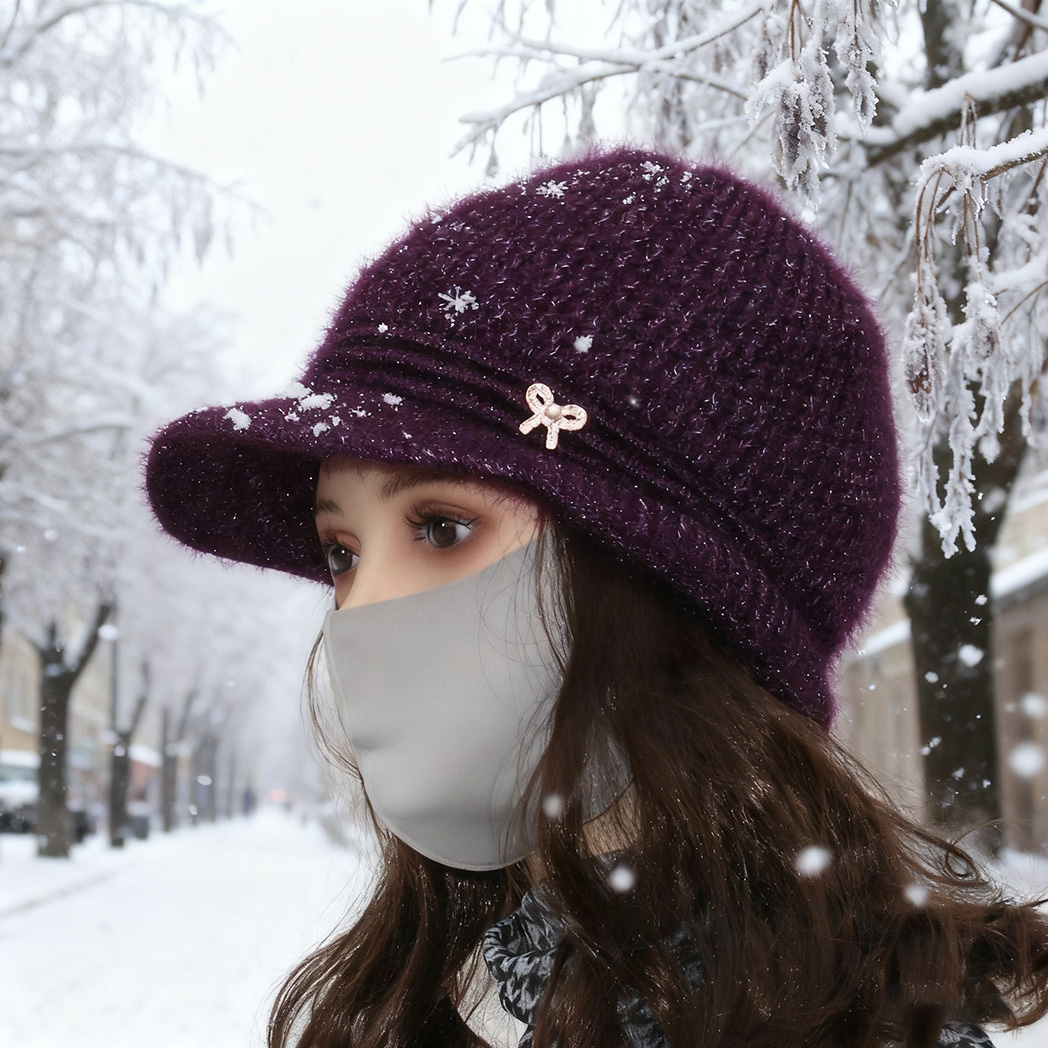Women's Brimmed Winter hat