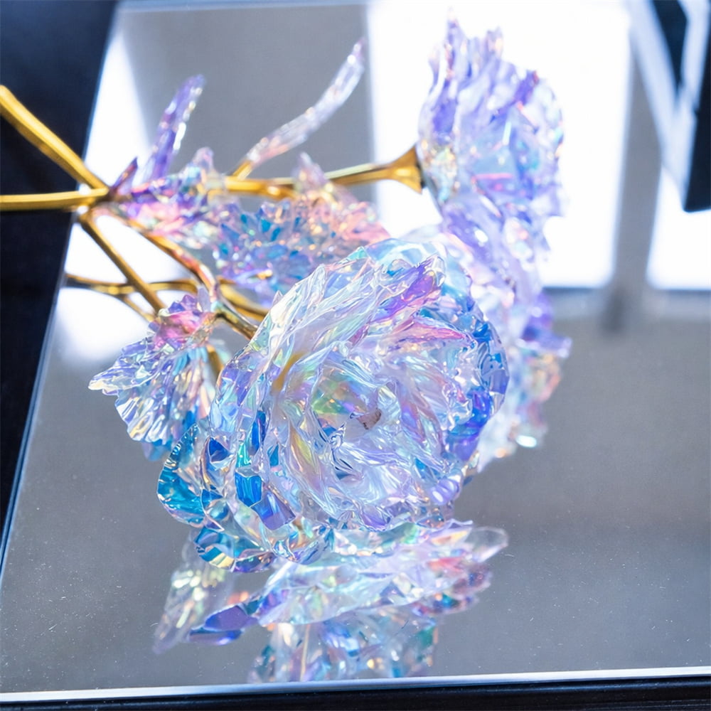 💐Colorful Crystal Rose – Mother‘s Day Gift