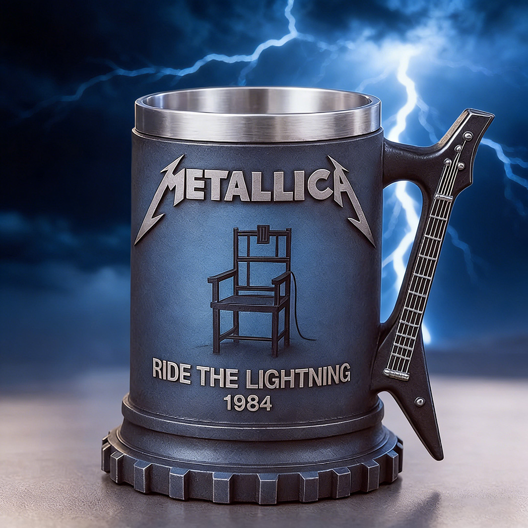 Metallica Ride The Lightning 3D Mug