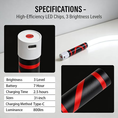 Flexible LED Light Stick