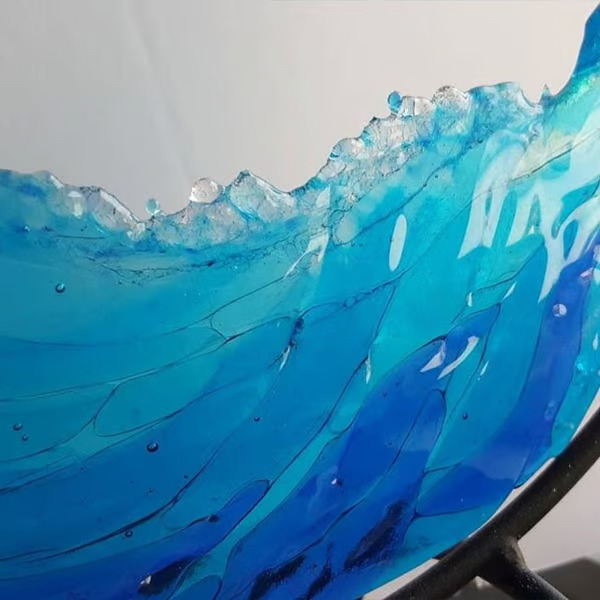 (🔥HOT SALE NOW 49% OFF) - 🌊Ocean Wave Fused Sculpture