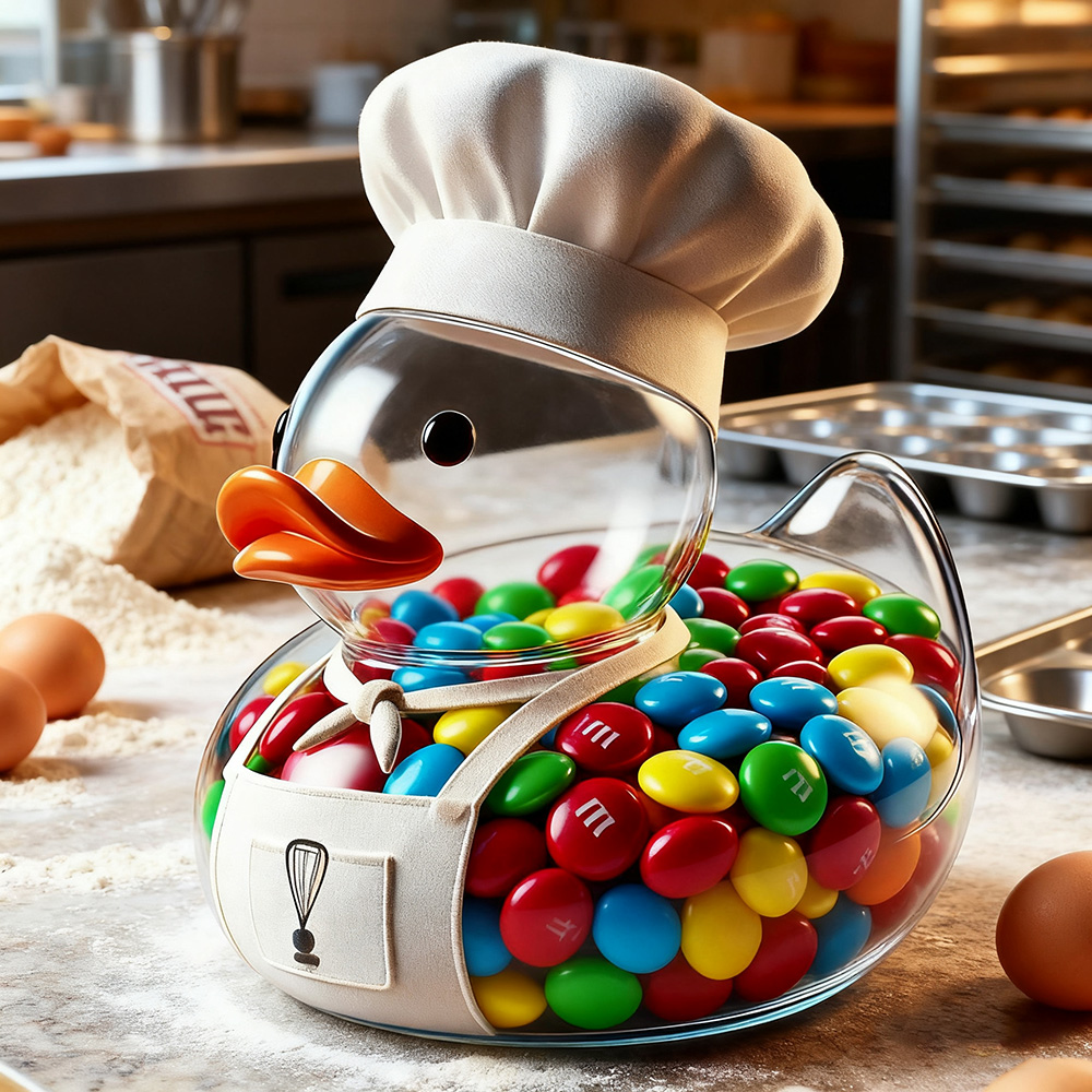 Everyday Hero Duck Candy Jar