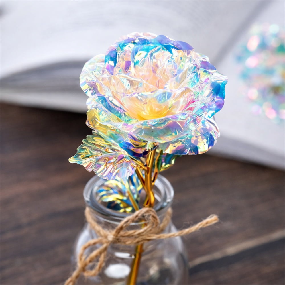 💐Colorful Crystal Rose – Mother‘s Day Gift