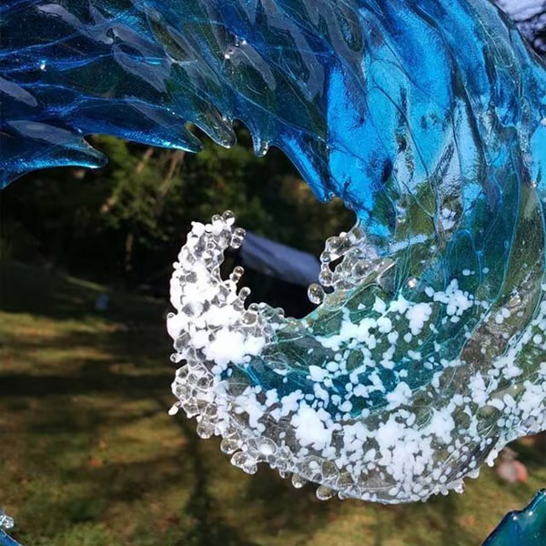(🔥HOT SALE NOW 49% OFF) - 🌊Ocean Wave Fused Sculpture
