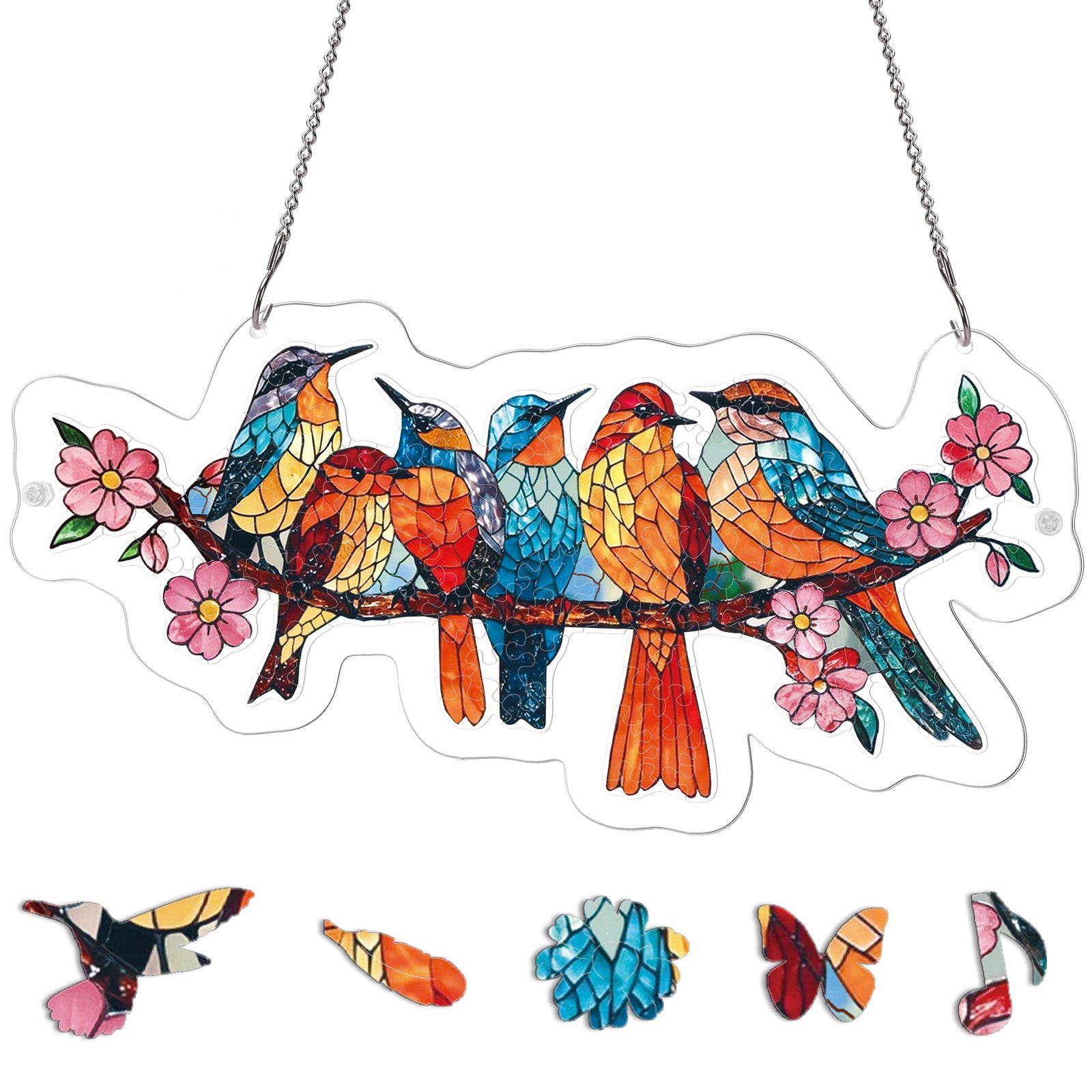 🔥LAST DAY 50% OFF - 🧩Acrylic Jigsaw Puzzle Suncatcher