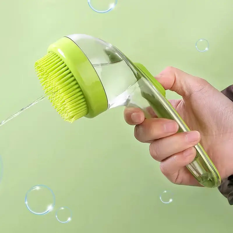 Pet Bath Brush Pet Scrub Flow