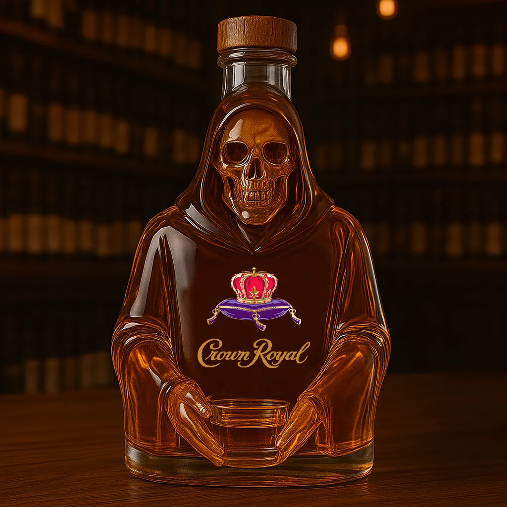 💀🔥 The Grim Reaper Whiskey Decanter – A Darkly Alluring Masterpiece for Collectors & Whiskey Connoisseurs!