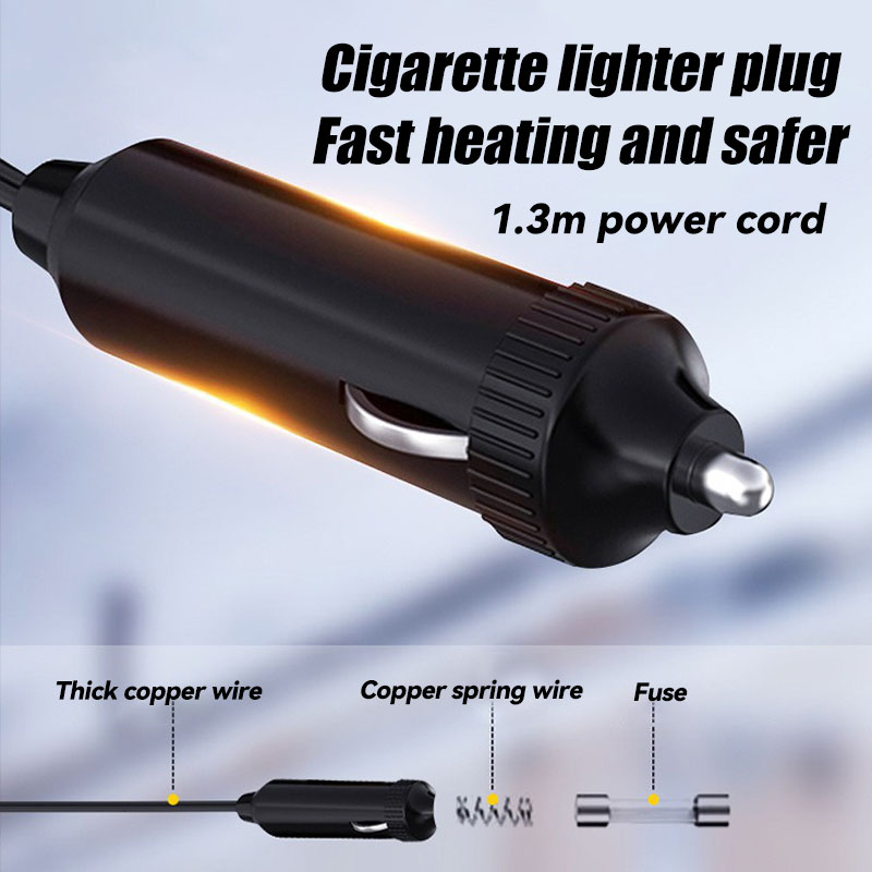 Upgraded Version With Larger Wide-Angle Car Heater