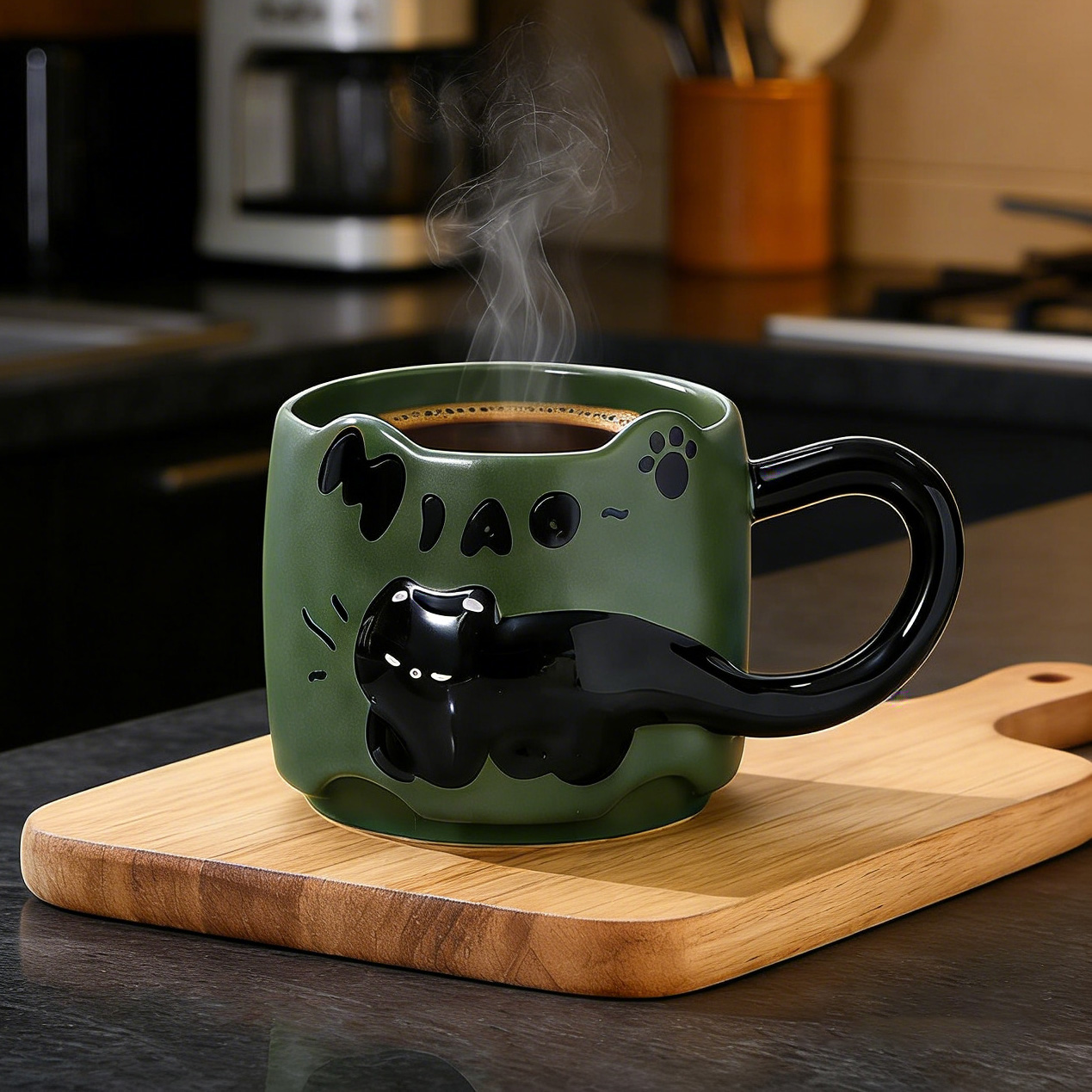 Naughty cat coffee Mugs
