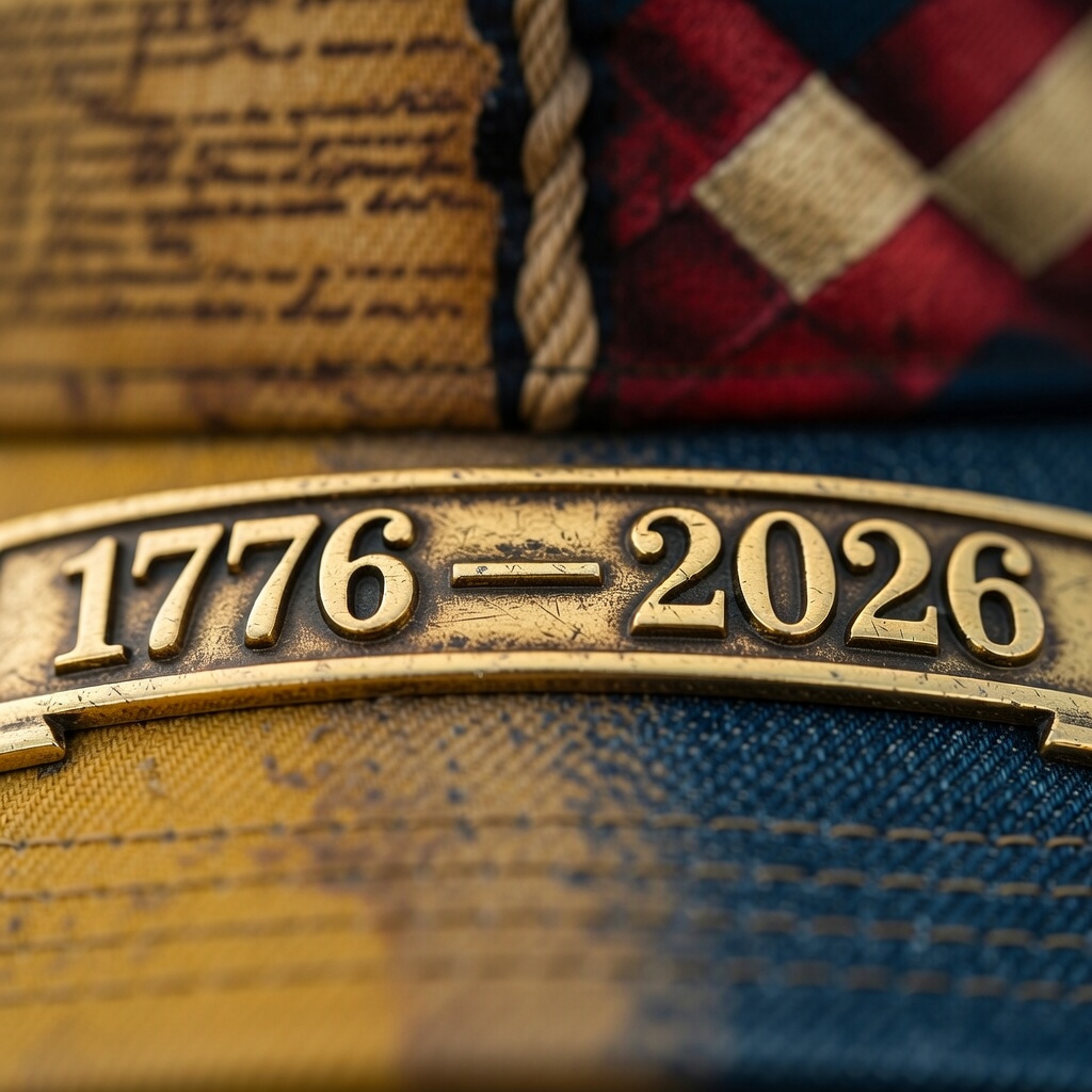 USA 250th Anniversary Patriotic Baseball Cap