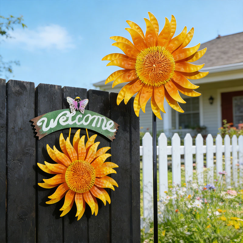 🌻 Sunflower Windmill – 2-in-1 Garden Decor ✨