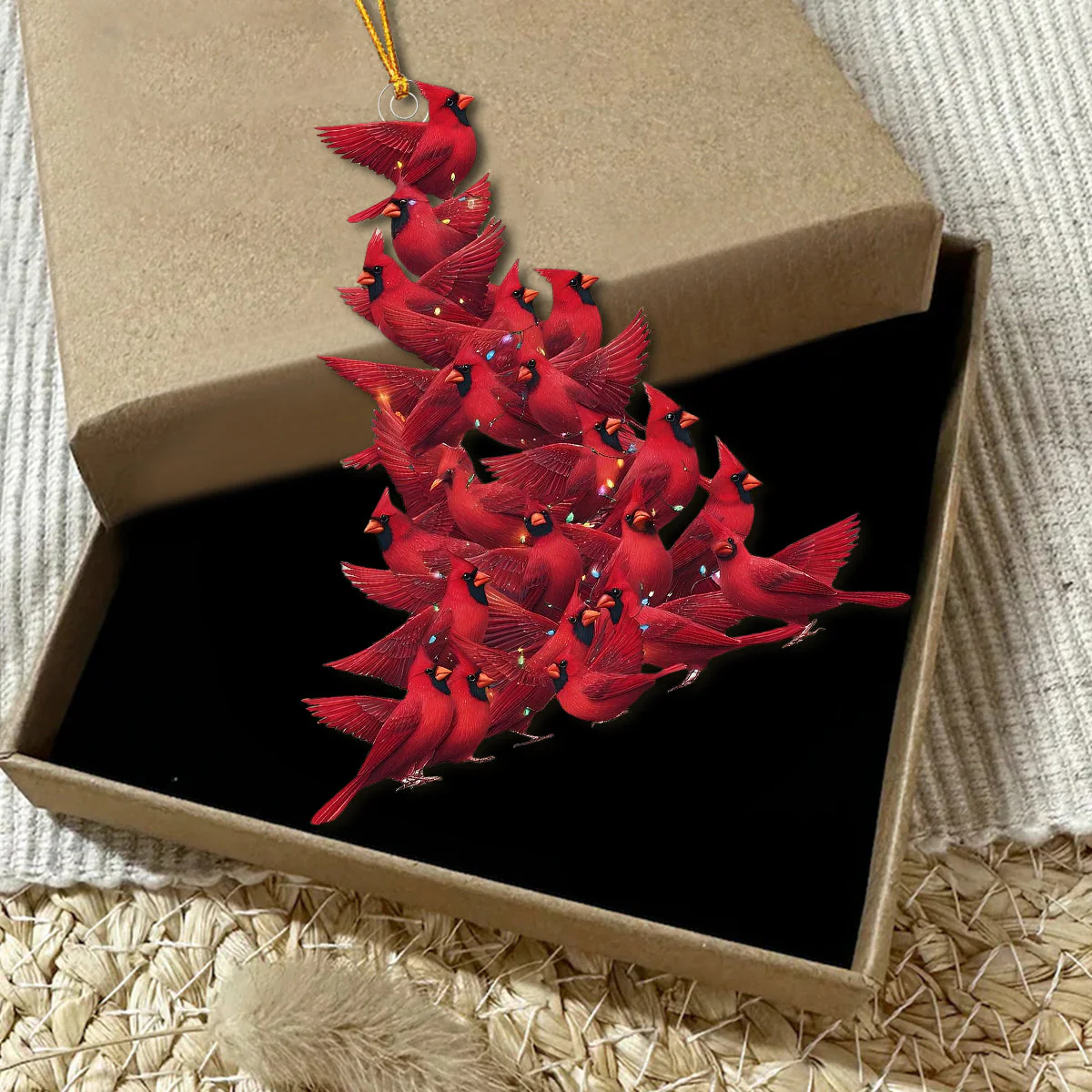 Cardinal Hanging Ornament