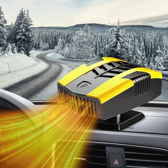 12V Portable Car Heater for 2 in 1 Heating & Cooling Defroster
