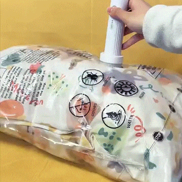 Vacuum Bags for Travel with Electric Pump – 15 Pack 3 Sizes Compression Bags