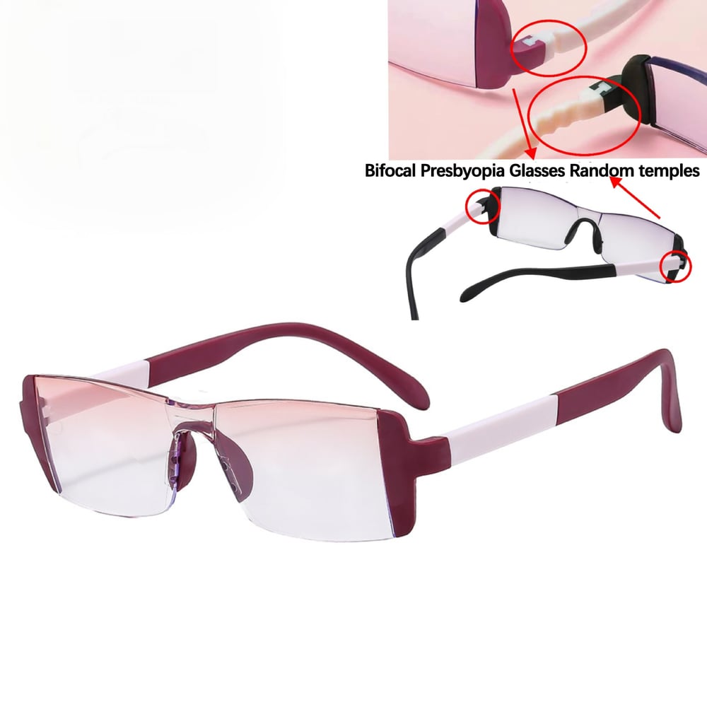 Blue Anti-Fatigue, Far and Near, Dual-purpose Reading Glasses