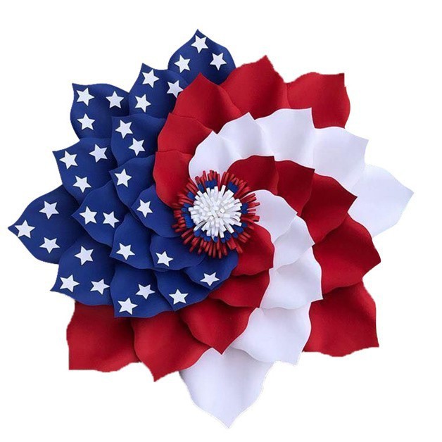 Independence Day 4th July Patriotic Wreath