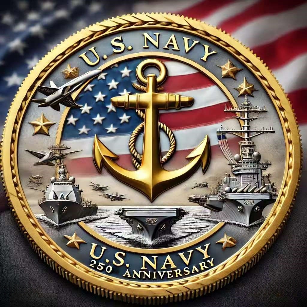 🔥Limited Edition🎁250th Anniversary U.S. Military Commemorative Coins