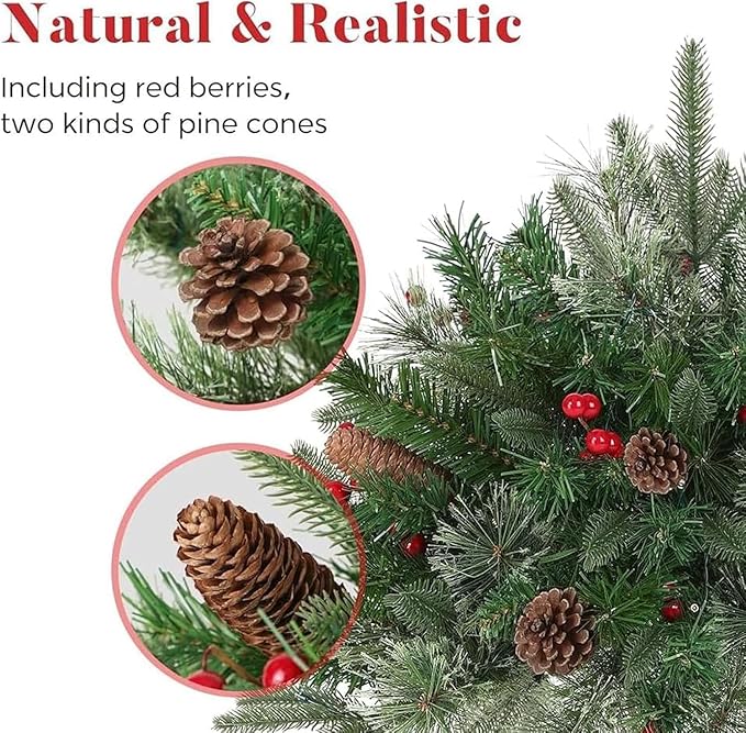 Christmas Holiday Planter Filler Outdoor Decorations