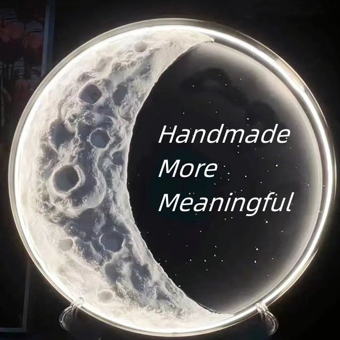 Hand Made Moon Lamp