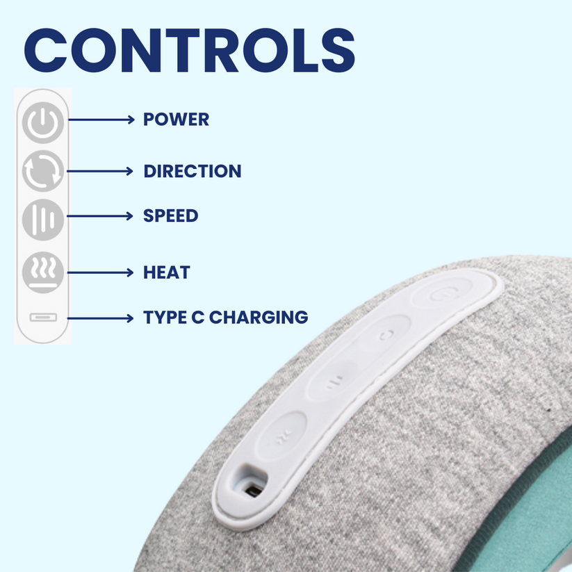 Welnax™ Comfort Wave Cushion Massager
