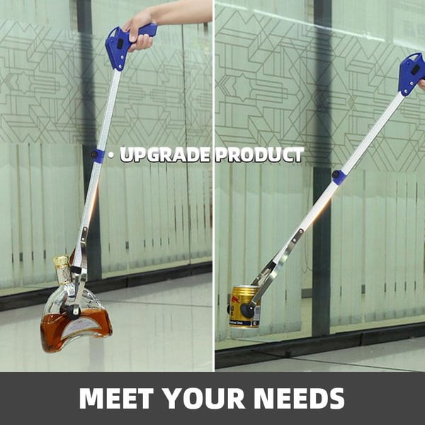 Oldable Long Handle Aluminum Alloy Object Picker