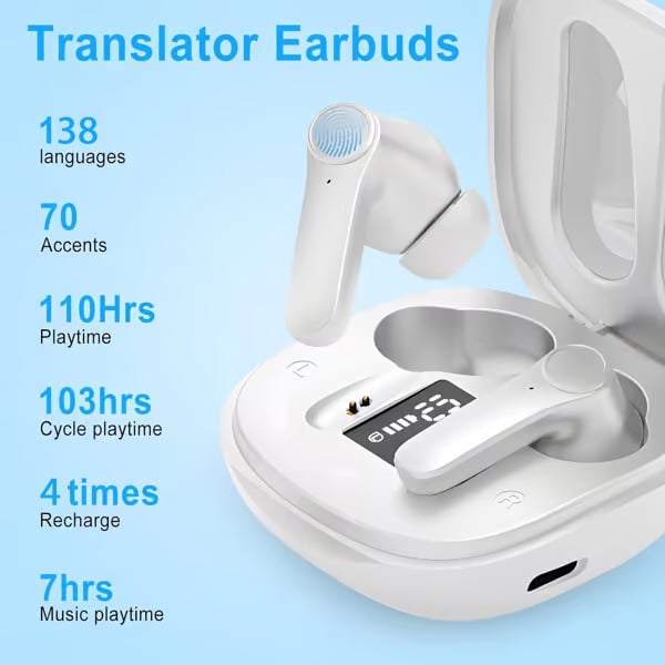 Welnax™ Translation Earbuds