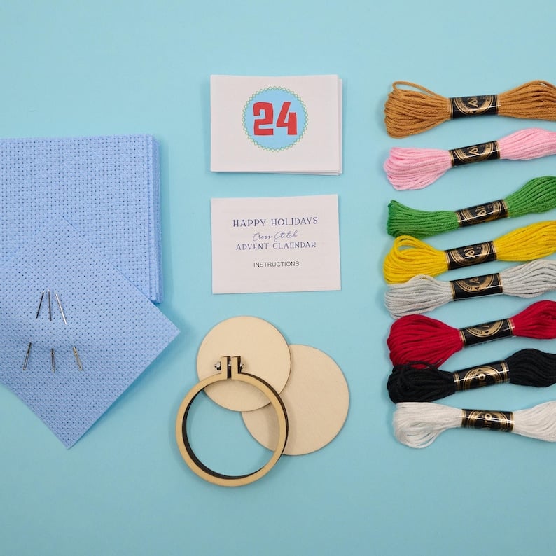 Christmas Cross Stitch Advent Calendar