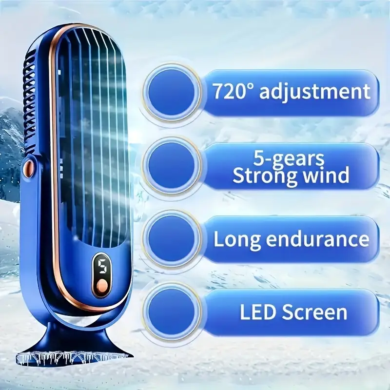 Portable USB Desktop Fan