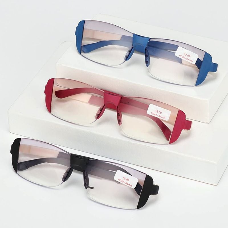 Blue Anti-Fatigue, Far and Near, Dual-purpose Reading Glasses