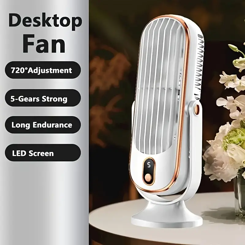 Portable USB Desktop Fan