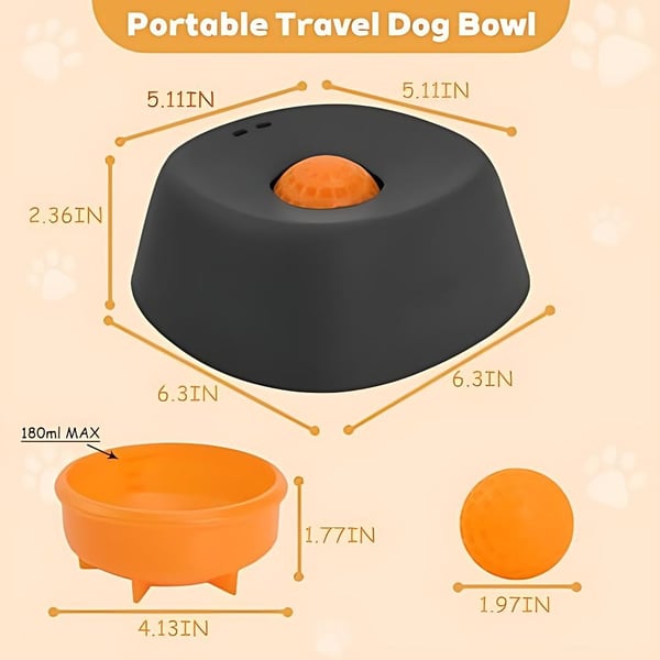 Slow Feeder Dog Bowl