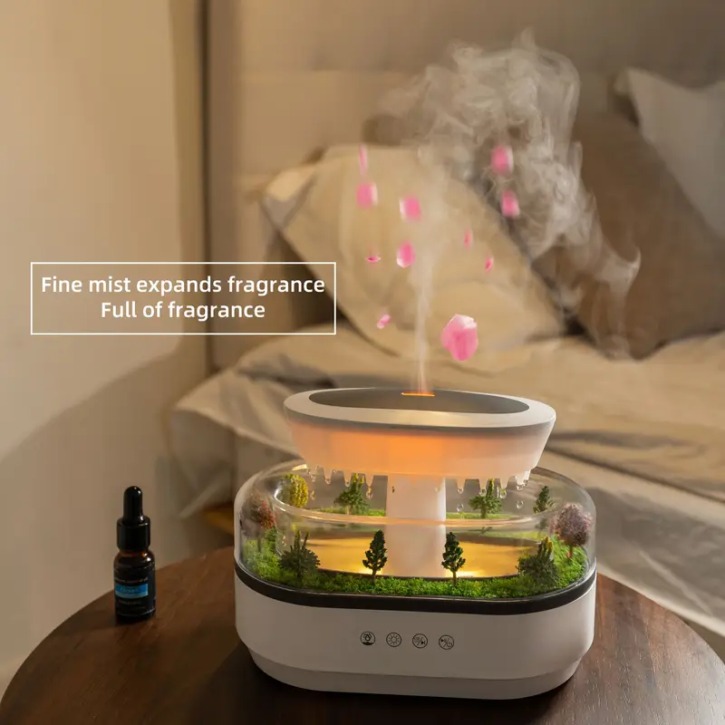 Rain Humidifier Ultrasonic Rainfall Humidifier