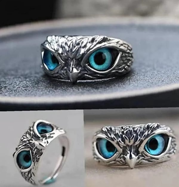 🔥2025 Adjustable Owl Ring