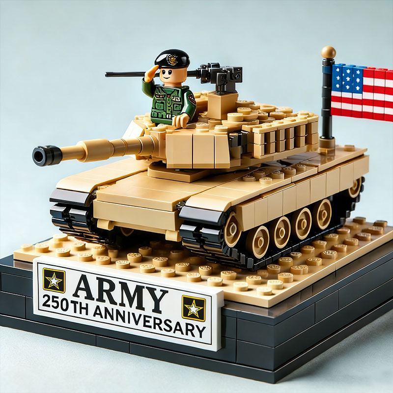 🧱🇺🇸 U.S. Military 250th Anniversary Building Block Sets 🇺🇸🧱