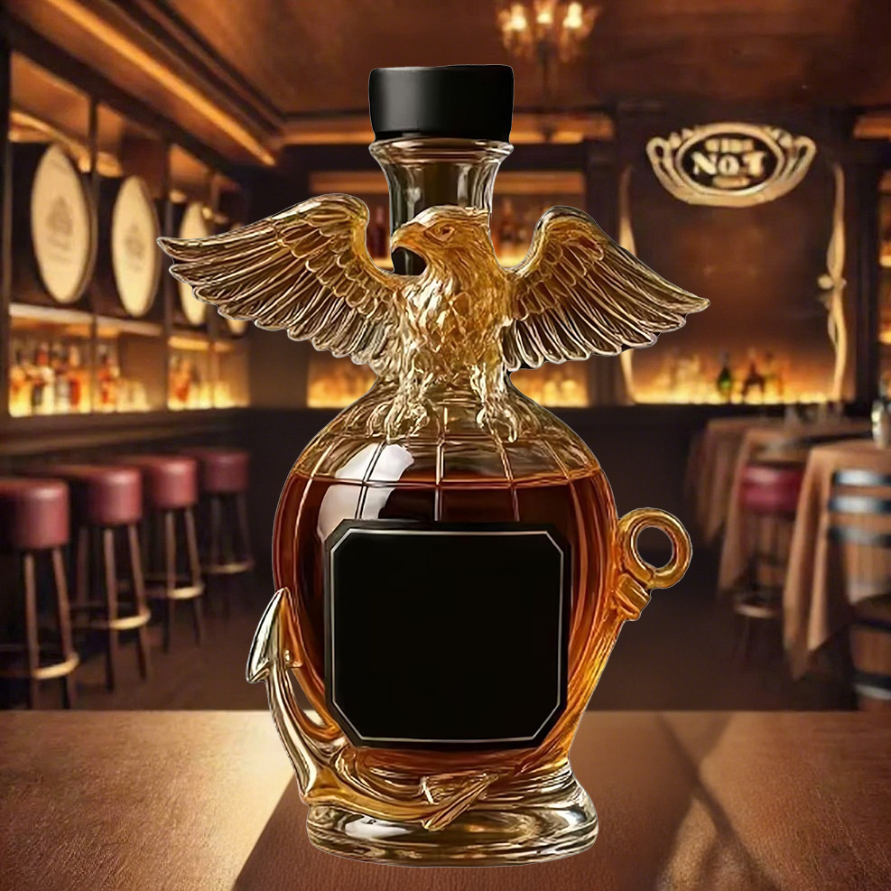 Eagle whiskey bottle