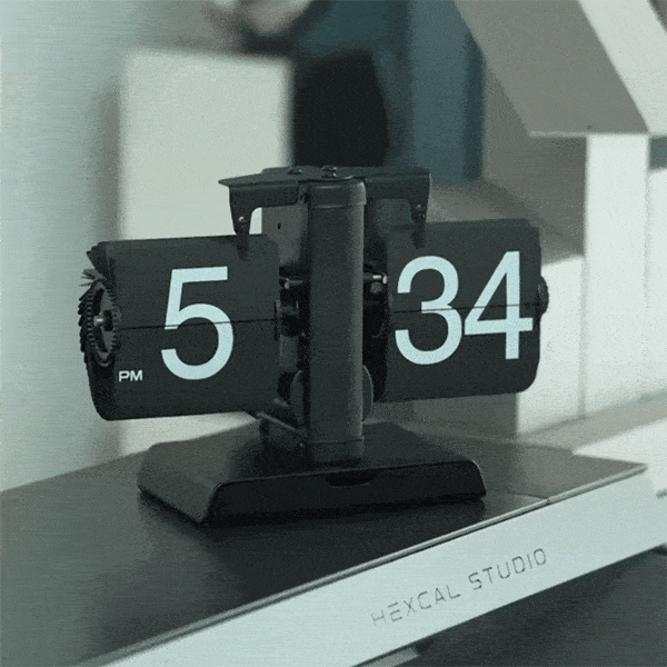 🕛Large Retro Style Flip Desk Clock