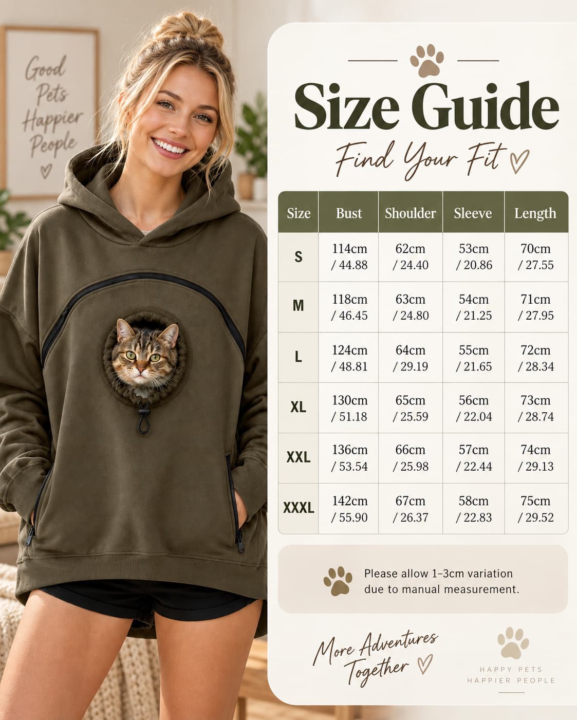 Pet Carrier Hoodie