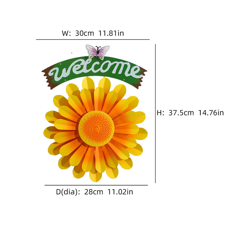 🌻 Sunflower Windmill – 2-in-1 Garden Decor ✨