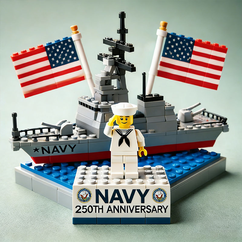 🧱🇺🇸 U.S. Military 250th Anniversary Building Block Sets 🇺🇸🧱