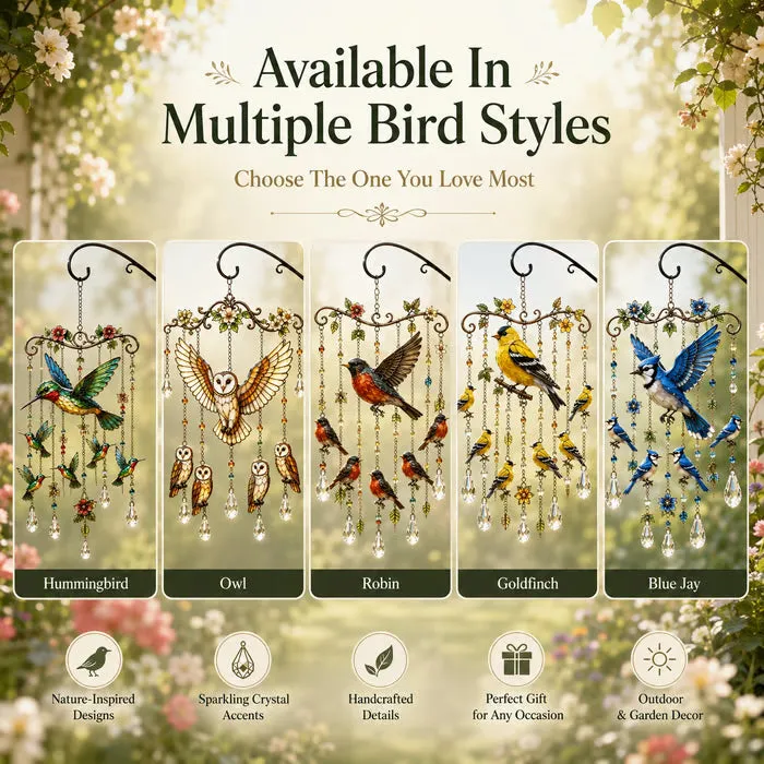 🐦🎐Graceful Hummingbird Wind Chime