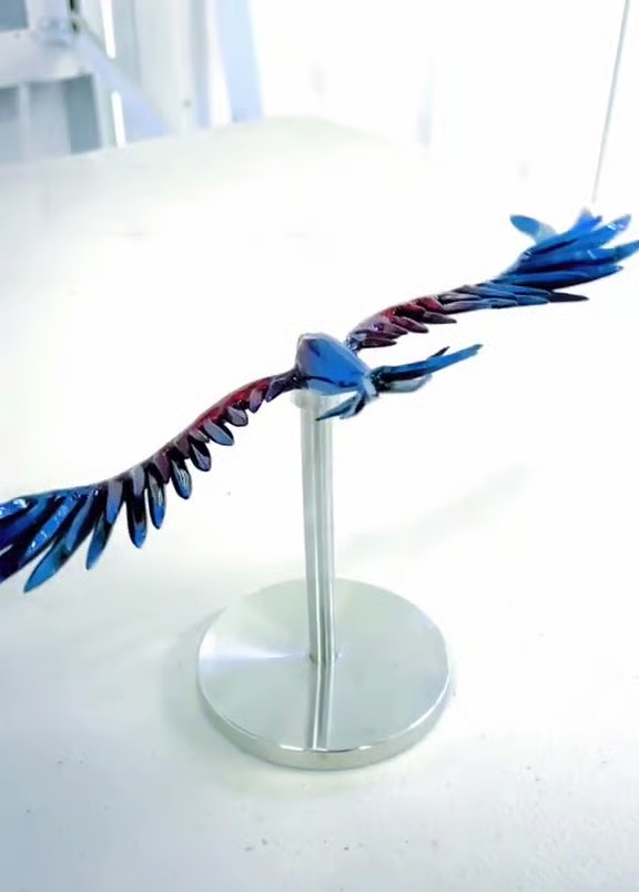 🔥Last Day 49% OFF🔴🔵⚪Patriotic American Eagle Balancing Sculpture