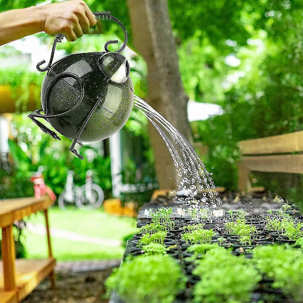 Frog Metal Watering Can for Outdoor