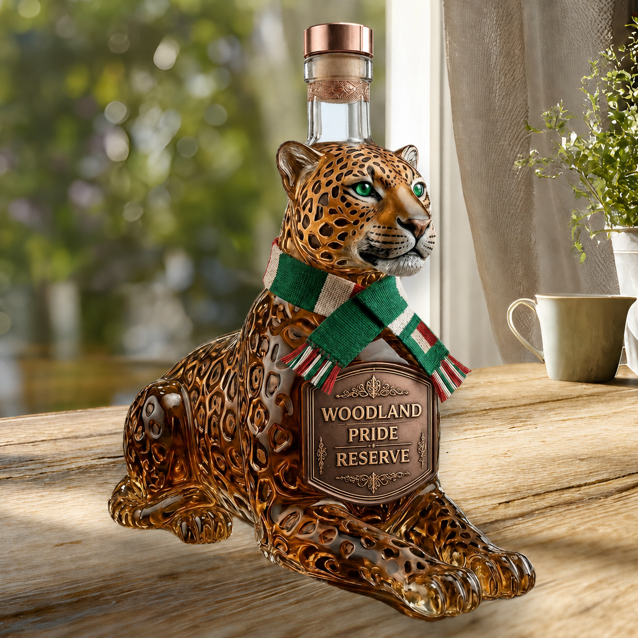 Wild Spirit Animal Whiskey Decanter – Statement Bottle for Home Bars, Collectors & Gift Giving